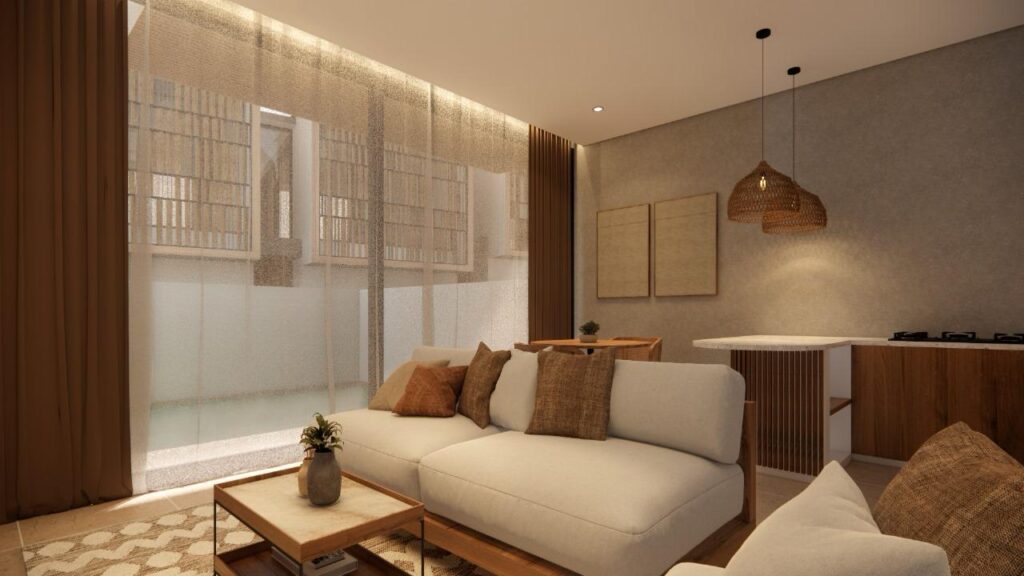One-Bedroom Two-Level Townhouse with Private Pool in Canggu — photo 4