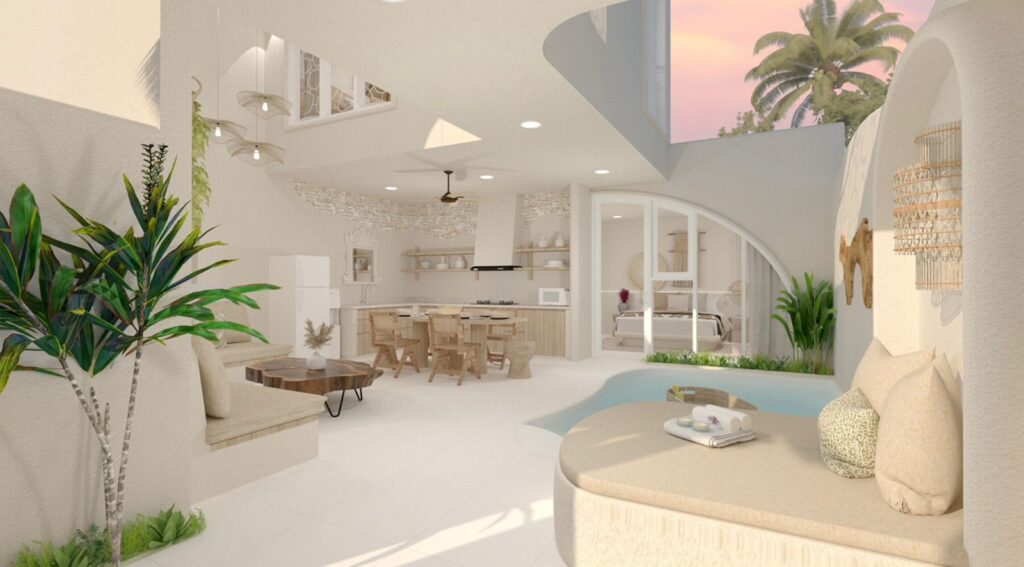 2-Bedroom Mediterranean-Style Two-Storey Villa in Ungasan For Sale — photo 2