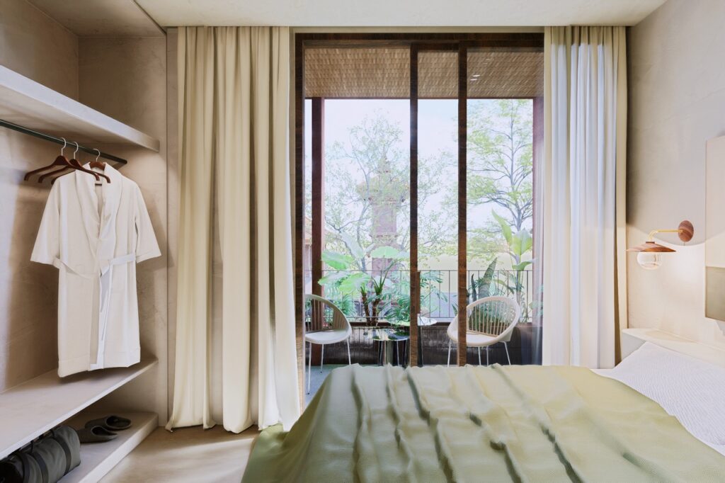 Tropical Minimalist 1-Bedroom Apartment in Canggu for Sale — photo 8