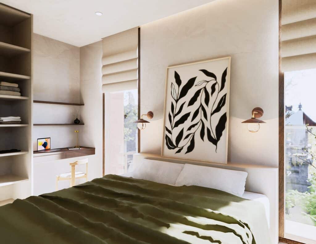 Tropical Minimalist 1-Bedroom Apartment in Canggu for Sale — photo 10