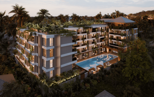 Luxury 1-Bedroom Apartments: Investment in Canggu, Bali