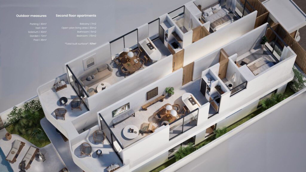 Modern Boutique 1-Bed Apartments in Bingin, Uluwatu for Sale — photo 10
