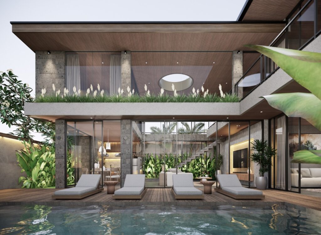 Leasehold Modern Luxury Villa 3-4 Bed in Central Ubud Bali — photo 6